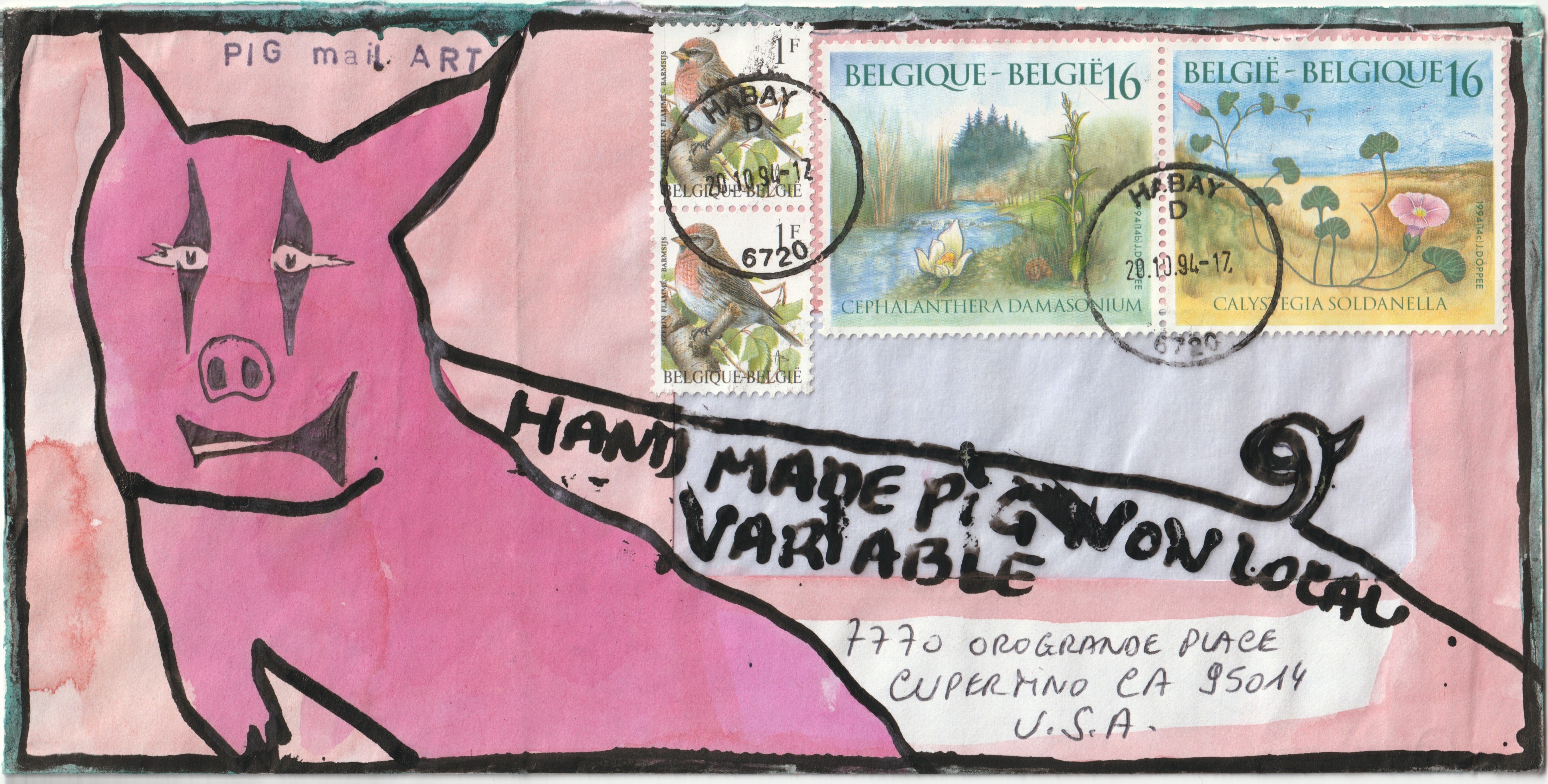 Mail Art inserts