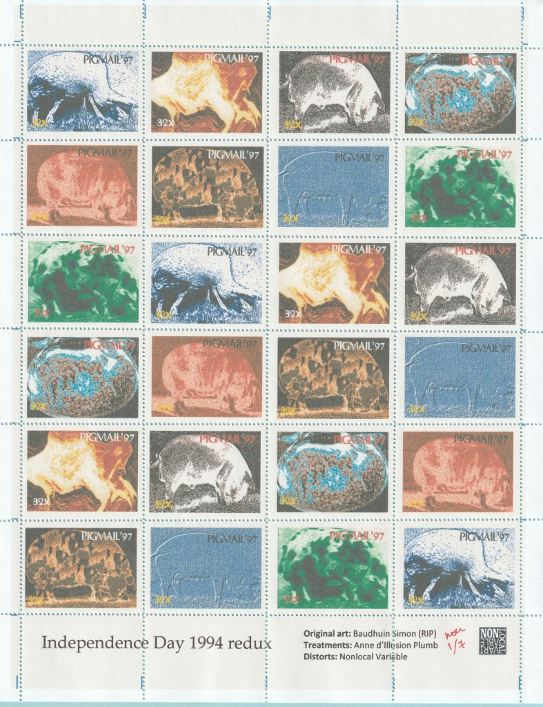 Mail Art artistamps