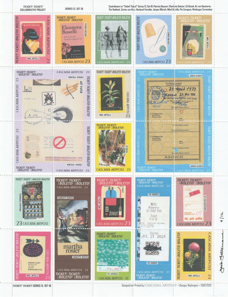 Mail Art artistamps