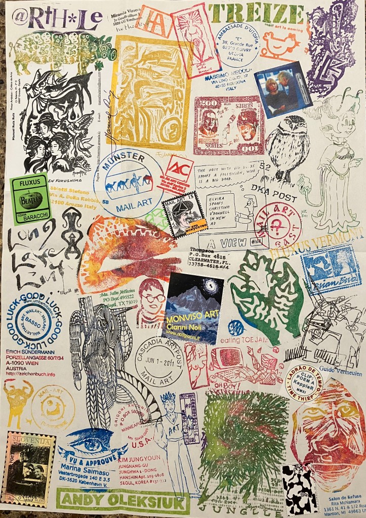 Mail Art inserts