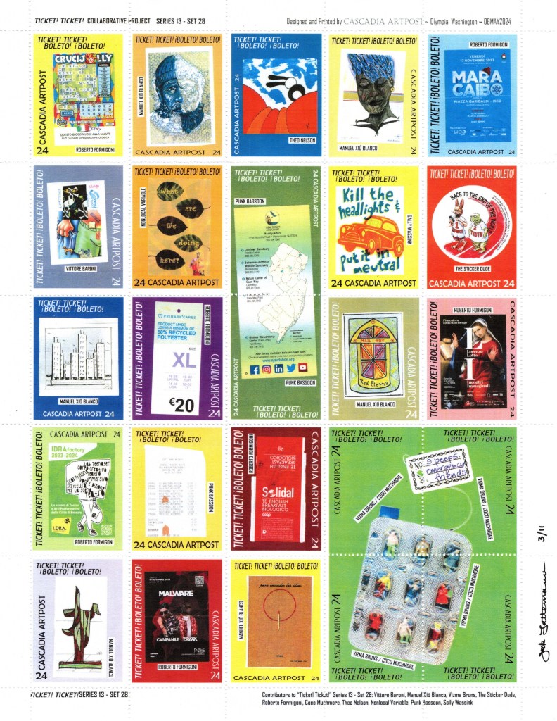 Mail Art artistamps
