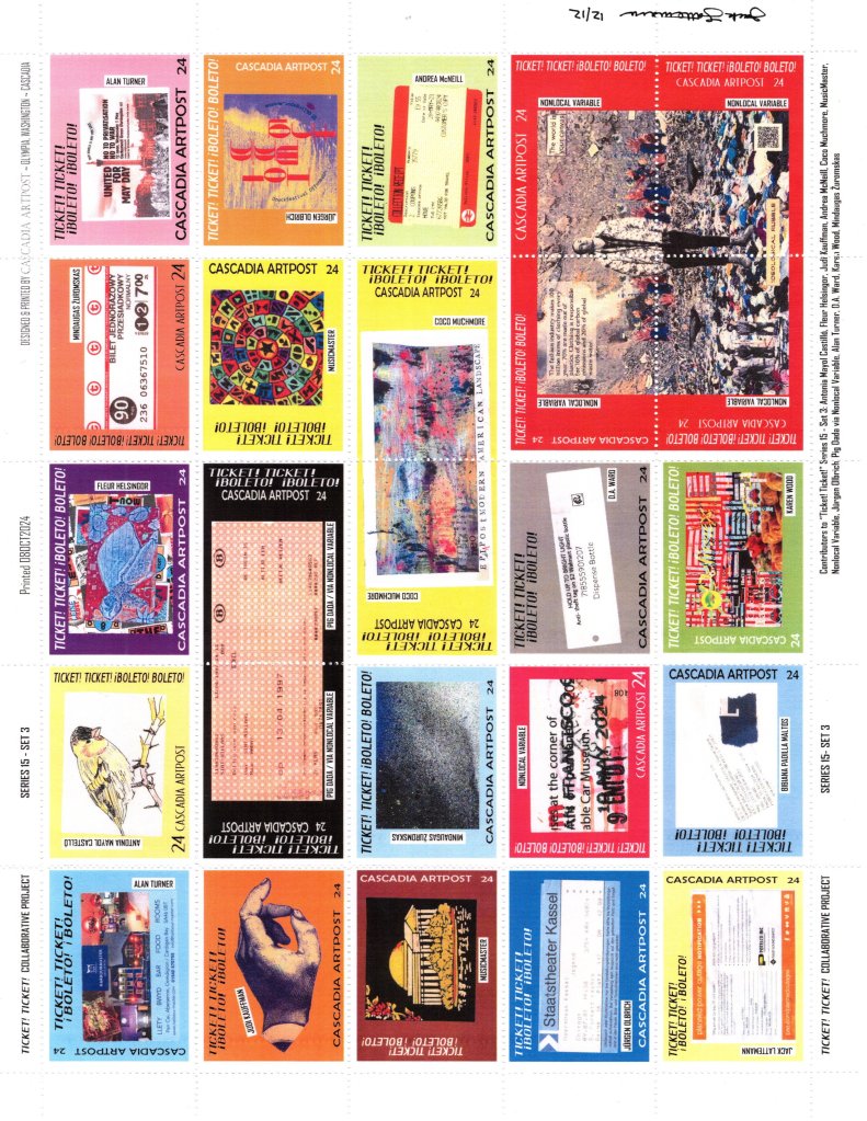 Mail Art artistamps